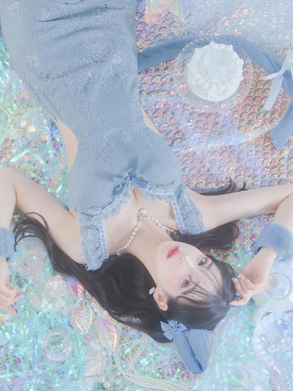 画像11: 【即日発送】【ハロウィン】 キャットレースミニワンピ 【コスプレ5点セット】【XS-Mサイズ/3カラー】[OF04]