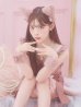 画像21: 【即日発送】【ハロウィン】緩苺ちゃん着用  キャットレースミニワンピ 【コスプレ5点セット】【XS-Mサイズ/3カラー】[YMT]