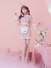 画像5: 【即日発送】【ハロウィン】 ツイードバニーメイドセットアップ 【コスプレ6点セット】【S-Mサイズ/3カラー】[YMT]