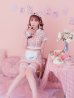 画像9: 【即日発送】【ハロウィン】 ツイードバニーメイドセットアップ 【コスプレ6点セット】【S-Mサイズ/3カラー】[YMT]