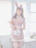 画像8: 【即日発送】【ハロウィン】 ツイードバニーメイドセットアップ 【コスプレ6点セット】【S-Mサイズ/3カラー】[YMT]