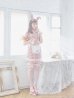 画像13: 【即日発送】【ハロウィン】 ツイードバニーメイドセットアップ 【コスプレ6点セット】【S-Mサイズ/3カラー】[YMT]