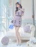 画像5: 【即日発送】【ハロウィン】 パステルチャイナドレス 【コスプレ3点セット】【XS-Mサイズ/4カラー】(SE01YN)[YMT]