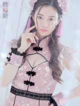 【即日発送】【ハロウィン】 パステルチャイナドレス 【コスプレ3点セット】【XS-Mサイズ/3カラー】(SE01YN)[YMT]