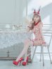 画像30: 【即日発送】【ハロウィン】 チェックバニーセットアップ  【コスプレ6点セット】【XS-Lサイズ/2カラー】[HC02]