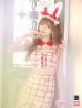 画像1: 【値下げ！】【即日発送】【ハロウィン】 チェックバニーセットアップ  【コスプレ6点セット】【XS-Lサイズ/2カラー】[YMT] (1)