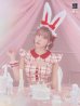 画像2: 【値下げ！】【即日発送】【ハロウィン】 チェックバニーセットアップ  【コスプレ6点セット】【XS-Lサイズ/2カラー】[YMT] (2)