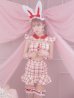 画像4: 【値下げ！】【即日発送】【ハロウィン】 チェックバニーセットアップ  【コスプレ6点セット】【XS-Lサイズ/2カラー】[YMT]