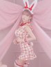 画像14: 【値下げ！】【即日発送】【ハロウィン】 チェックバニーセットアップ  【コスプレ6点セット】【XS-Lサイズ/2カラー】[YMT]