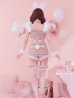 画像15: 【即日発送】【ハロウィン】 ファーツイードバニーセットアップ 【コスプレ8点セット】【XS-Mサイズ/3カラー】[YMT]