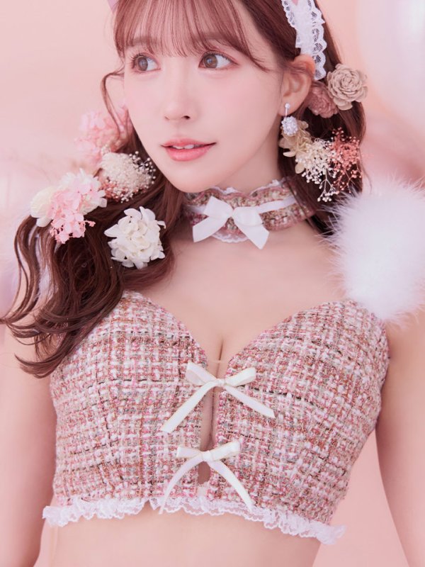 画像16: 【SALE!!】【即日発送】【ハロウィン】 ファーツイードバニーセットアップ 【コスプレ8点セット】【XS-Mサイズ/3カラー】[OF04]