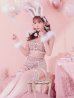 画像11: 【即日発送】【ハロウィン】 ファーツイードバニーセットアップ 【コスプレ8点セット】【XS-Mサイズ/3カラー】[YMT]