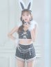 画像21: 【即日発送】【ハロウィン】 ファーツイードバニーセットアップ 【コスプレ8点セット】【XS-Mサイズ/3カラー】[YMT]
