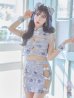 画像1: 【即日発送】【ハロウィン】リボンチャイナミニセットアップ【コスプレ4点セット】【XS-Mサイズ/3カラー】(SE01YN)[YMT] (1)