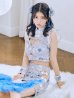 画像8: 【即日発送】【ハロウィン】リボンチャイナミニセットアップ【コスプレ4点セット】【XS-Mサイズ/3カラー】(SE01YN)[YMT]