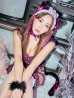 画像13: 【値下げ！】【即日発送】【ハロウィン】チェックキャットセットアップ【コスプレ6点セット】【S-Mサイズ/1カラー】[YMT]
