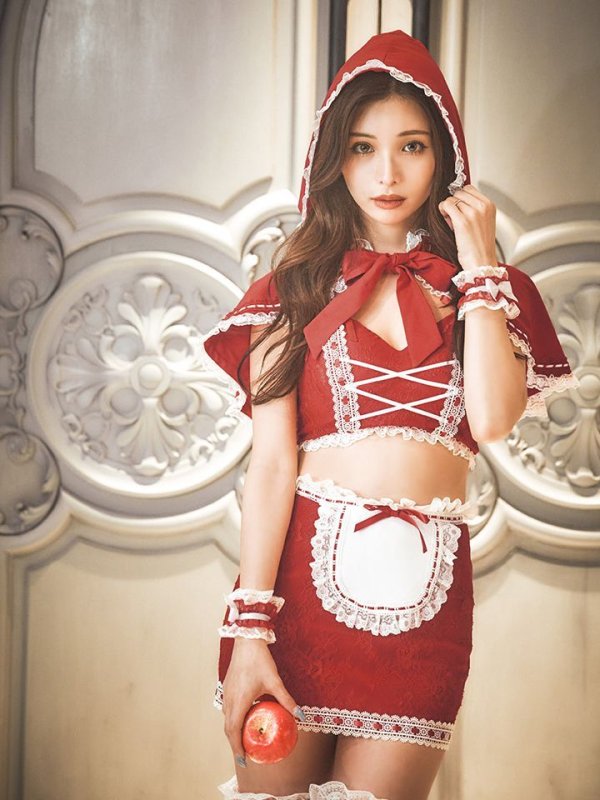 画像12: 【即日発送】【ハロウィン】赤ずきん×狼コスプレ【コスプレ5点セット】【コスプレ4点セット】【S-Mサイズ】【Fサイズ】[OF01/OF01]