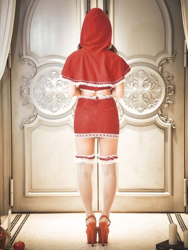 画像15: 【即日発送】【ハロウィン】赤ずきん×狼コスプレ【コスプレ5点セット】【コスプレ4点セット】【S-Mサイズ】【Fサイズ】[OF01/OF01]