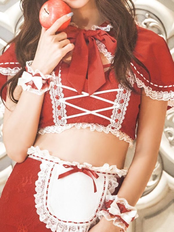 画像16: 【即日発送】【ハロウィン】赤ずきん×狼コスプレ【コスプレ5点セット】【コスプレ4点セット】【S-Mサイズ】【Fサイズ】[OF01/OF01]