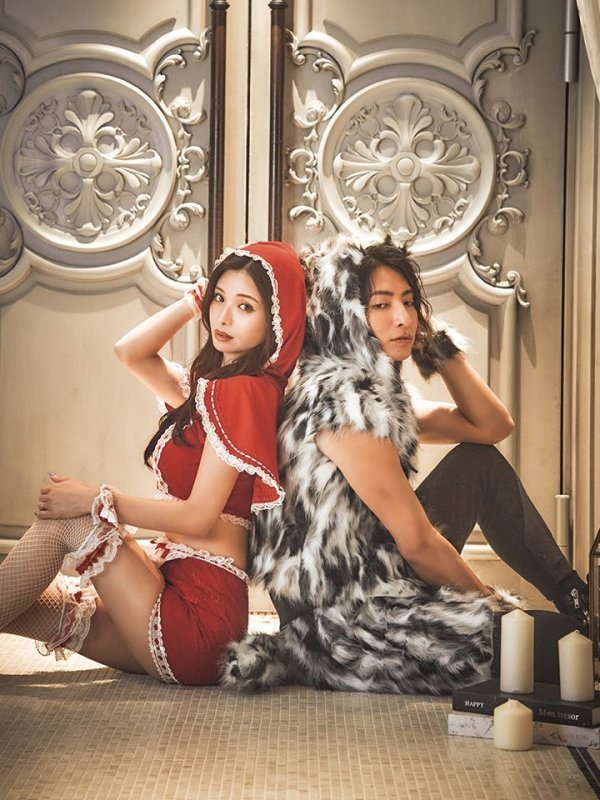 画像1: 【即日発送】【ハロウィン】赤ずきん×狼コスプレ【コスプレ5点セット】【コスプレ4点セット】【S-Mサイズ】【Fサイズ】[YMT/YMT]