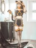 画像24: 【即日発送】【ハロウィン】パールレースキャットセットアップ【コスプレ6点セット】【S-Mサイズ/2カラー】[YMT]