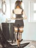 画像34: 【即日発送】【ハロウィン】パールレースキャットセットアップ【コスプレ6点セット】【S-Mサイズ/2カラー】[YMT]
