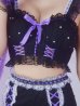 画像18: 【即日発送】【ハロウィン】パールレースキャットセットアップ【コスプレ6点セット】【S-Mサイズ/2カラー】[YMT]