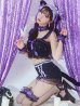 画像17: 【即日発送】【ハロウィン】パールレースキャットセットアップ【コスプレ6点セット】【S-Mサイズ/2カラー】[YMT]