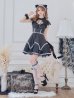 画像11: 【即日発送】【ハロウィン】 レースアップブラックキャット 【コスプレ4点セット】【S-Lサイズ/1カラー】[YMT]