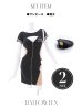 画像30: 【即日発送】【ハロウィン】ジップポリスワンピース【コスプレ2点セット】【XS-XLサイズ】[YMT-Bg]