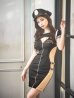 画像17: 【即日発送】【ハロウィン】ジップポリスワンピース【コスプレ2点セット】【XS-XLサイズ】[YMT-Bg]