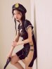 画像12: 【即日発送】【ハロウィン】ジップポリスワンピース【コスプレ2点セット】【XS-XLサイズ】[OF01-Bg]
