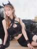 画像13: 【即日発送】【ハロウィン】 ホルターネックデビルセットアップ 【コスプレ6点セット】【S-Mサイズ/1カラー】[YMT-H]