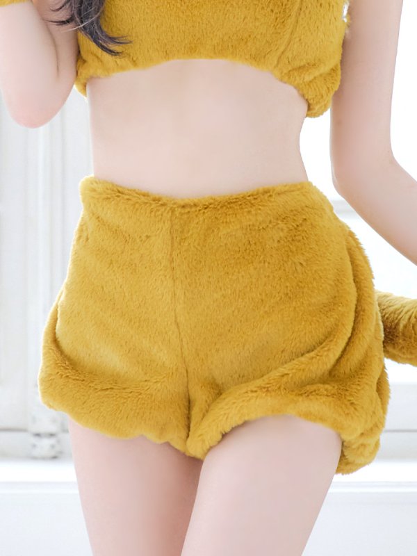 画像28: 【SALE!!】【即日発送】【ハロウィン】もこもこキツネ 【コスプレ6点セット】【Fサイズ/1カラー】[OF01]