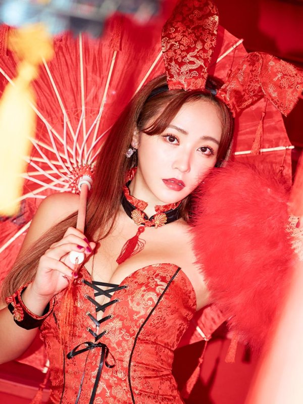 画像33: 【即日発送】【ハロウィン】チャイナバニーガール 【コスプレ6点セット】【XS-Mサイズ/3カラー】(SE01YN)[OF01]