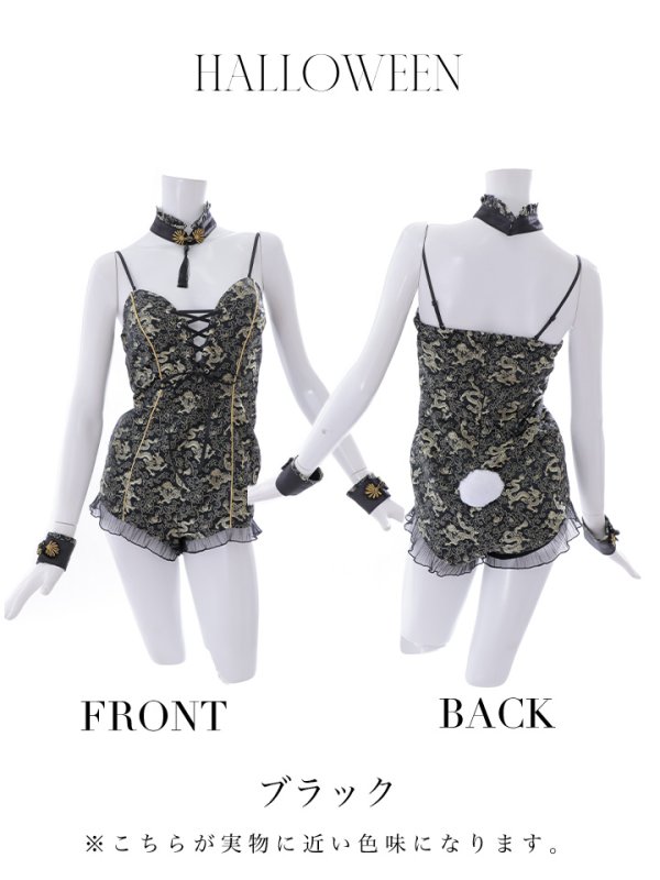 画像39: 【即日発送】【ハロウィン】チャイナバニーガール 【コスプレ6点セット】【XS-Mサイズ/3カラー】(SE01YN)[OF01]