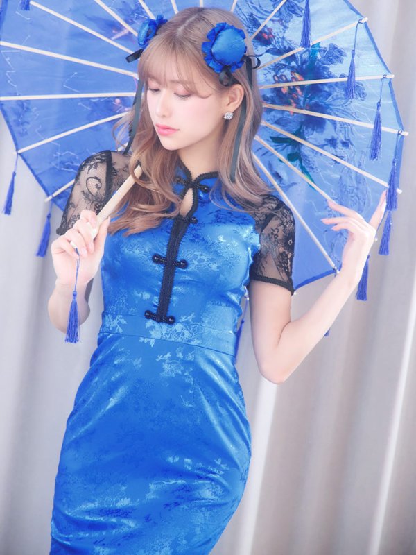 画像4: 【SALE!!】【即日発送】【ハロウィン】 マーメイドレースチャイナ 【コスプレ2点セット】【S-Lサイズ/3カラー】(SE01YN-W)[OF01]