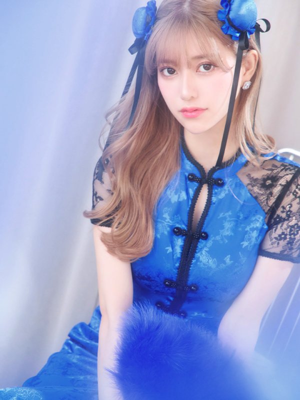 画像14: 【SALE!!】【即日発送】【ハロウィン】 マーメイドレースチャイナ 【コスプレ2点セット】【S-Lサイズ/3カラー】(SE01YN-W)[OF01]