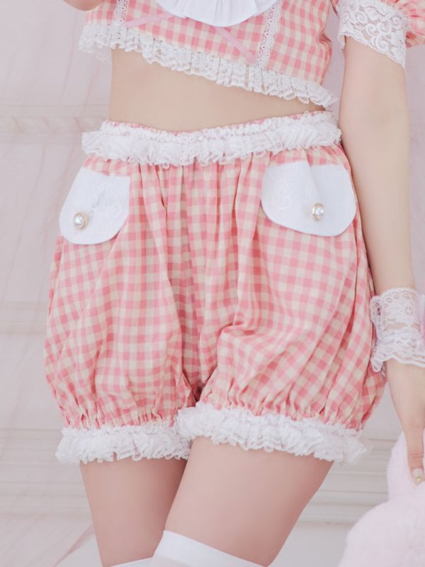 画像17: 【SALE!!】【即日発送】【ハロウィン】 ギンガムロリータベビー 【コスプレ5点セット】【S-Mサイズ/1カラー】[OF01]