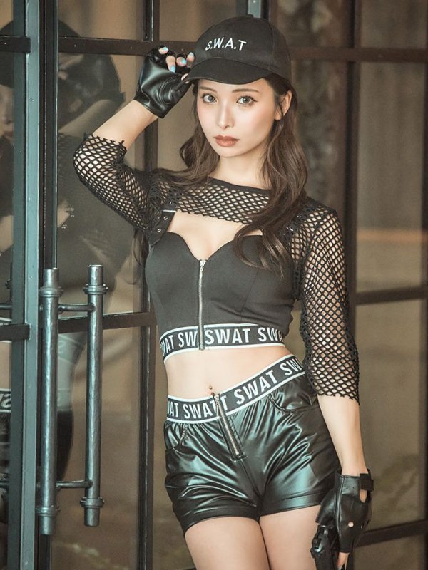 画像10: 【SALE!】【即日発送】SWATコスプレ 【コスプレ5点セット】【コスプレ2点セット】【S-Mサイズ】【S-XXLサイズ】(OF0106-SV)[OF01]