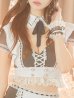 画像16: 【即日発送】【ハロウィン】 セクシーメイドセットアップ【コスプレ5点セット】【S-Mサイズ/1カラー】[YMT]