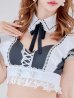 画像7: 【即日発送】【ハロウィン】 セクシーメイドセットアップ【コスプレ5点セット】【S-Mサイズ/1カラー】[YMT]