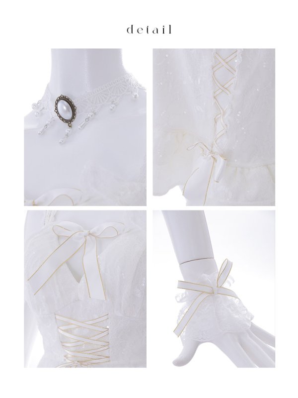 画像27: 【ハロウィン】セクシー天使セットアップ【コスプレ7点セット】【XS-Lサイズ/1カラー】[OF04-H]