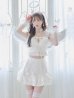 画像4: 【ハロウィン】セクシー天使セットアップ【コスプレ7点セット】【XS-Lサイズ/1カラー】[YMT-H]
