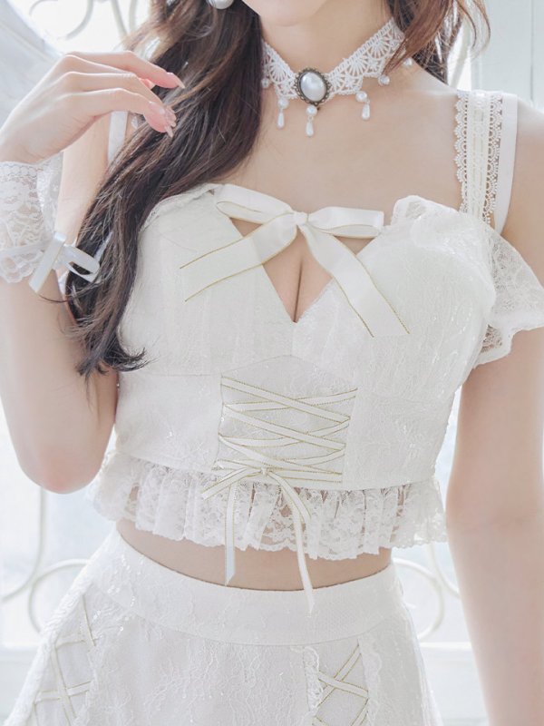 画像15: 【ハロウィン】セクシー天使セットアップ【コスプレ7点セット】【XS-Lサイズ/1カラー】[OF04-H]