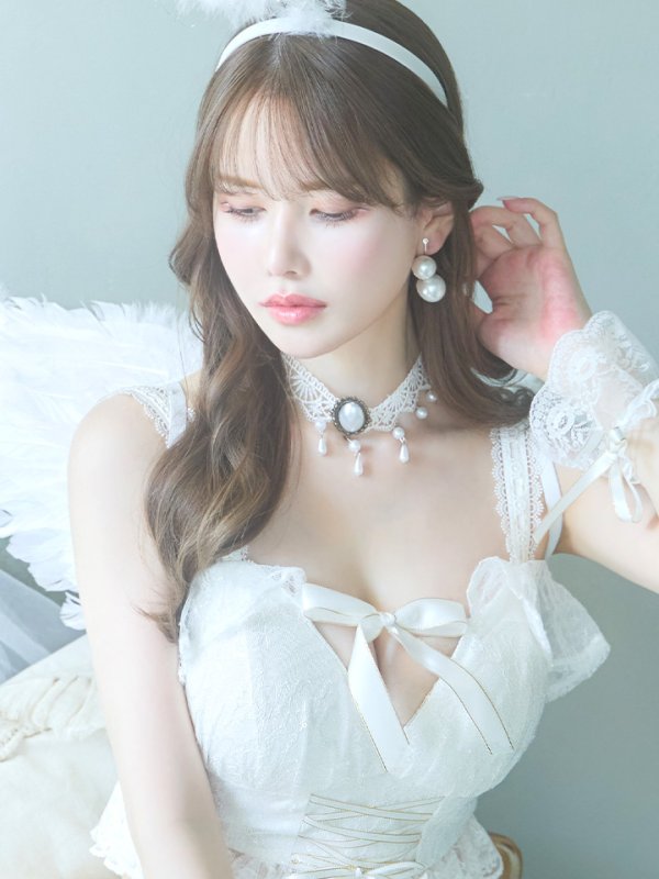 画像18: 【ハロウィン】セクシー天使セットアップ【コスプレ7点セット】【XS-Lサイズ/1カラー】[OF04-H]