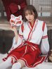 画像3: 【即日発送】【ハロウィン】巫女【コスプレ4点セット】 【S-Lサイズ/1カラー】[YMT]
