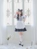 画像9: 【ハロウィン】 ギンガムチェック猫メイド【コスプレ5点セット】【S-Mサイズ/3カラー】[YMT]