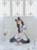 画像11: 【ハロウィン】 ギンガムチェック猫メイド【コスプレ5点セット】【S-Mサイズ/3カラー】[YMT]