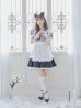 画像12: 【ハロウィン】 ギンガムチェック猫メイド【コスプレ5点セット】【S-Mサイズ/3カラー】[YMT]